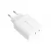 Kucni punjac (adapter) FORCELL TFK-TC-35WPD 2XUSB-C 3A 35W 4.0 beli