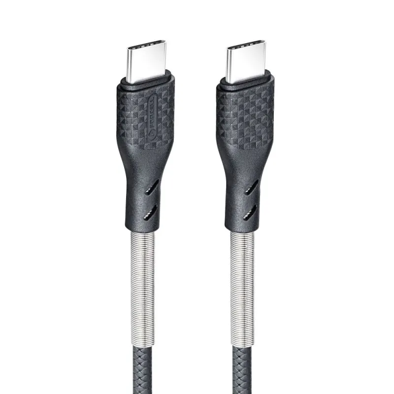 FORCELL kabal CB-02C Type c na Type C 5A 3.0 60W 1m crni