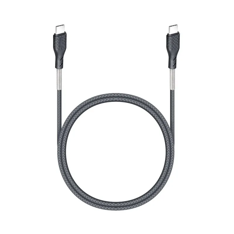 FORCELL kabal CB-02C Type c na Type C 5A 3.0 60W 1m crni
