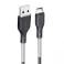 USB kabal FORCELL CB-03A USB Micro 2.4A 18w 1m crni