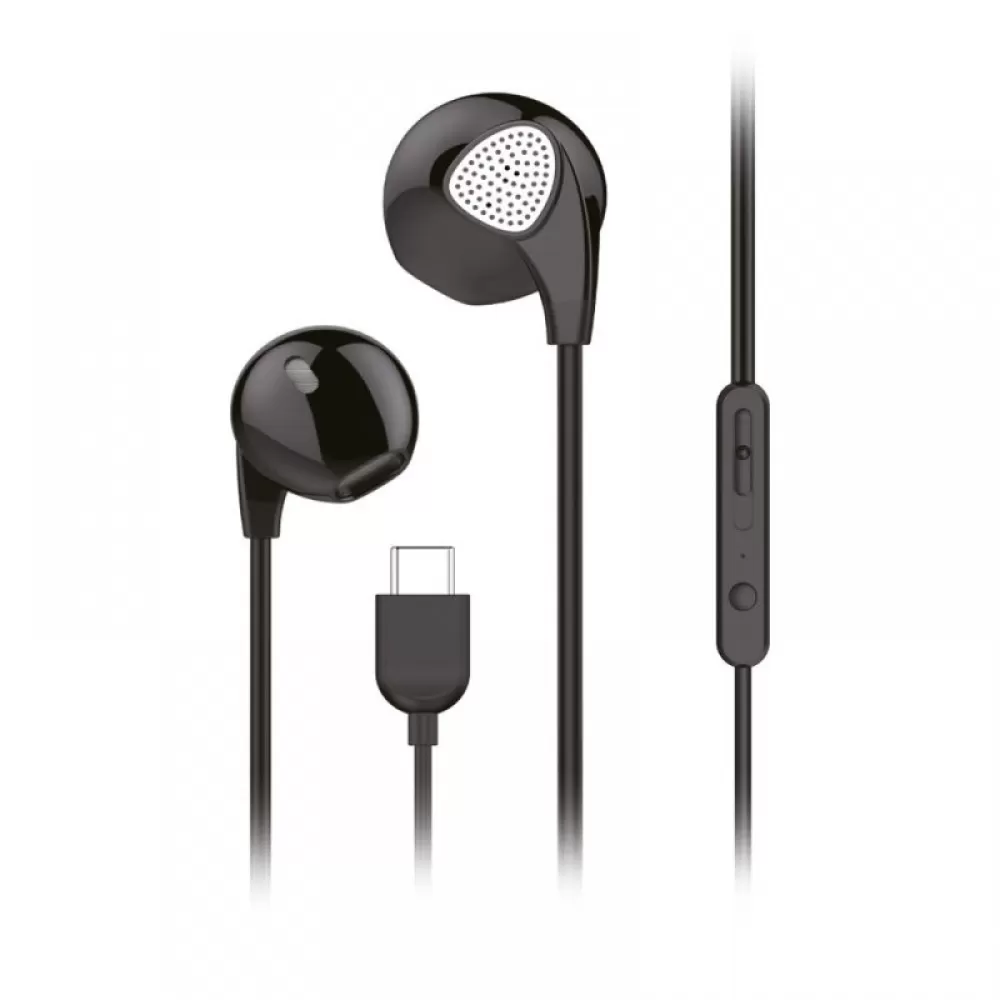 Slusalice FORCELL C1 Type C (music & calls) crna