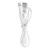 USB kabal FORCELL C316 TUBE USB lightning 1A beli 1m