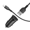 Auto punjac HOCO. Z39 2xUSB QC3.0 18W lightning crni