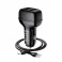 Auto punjac HOCO Z36 2xUSB + Type C kabal crni