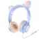 Slusalice HOCO. W36 Cat Ear lila