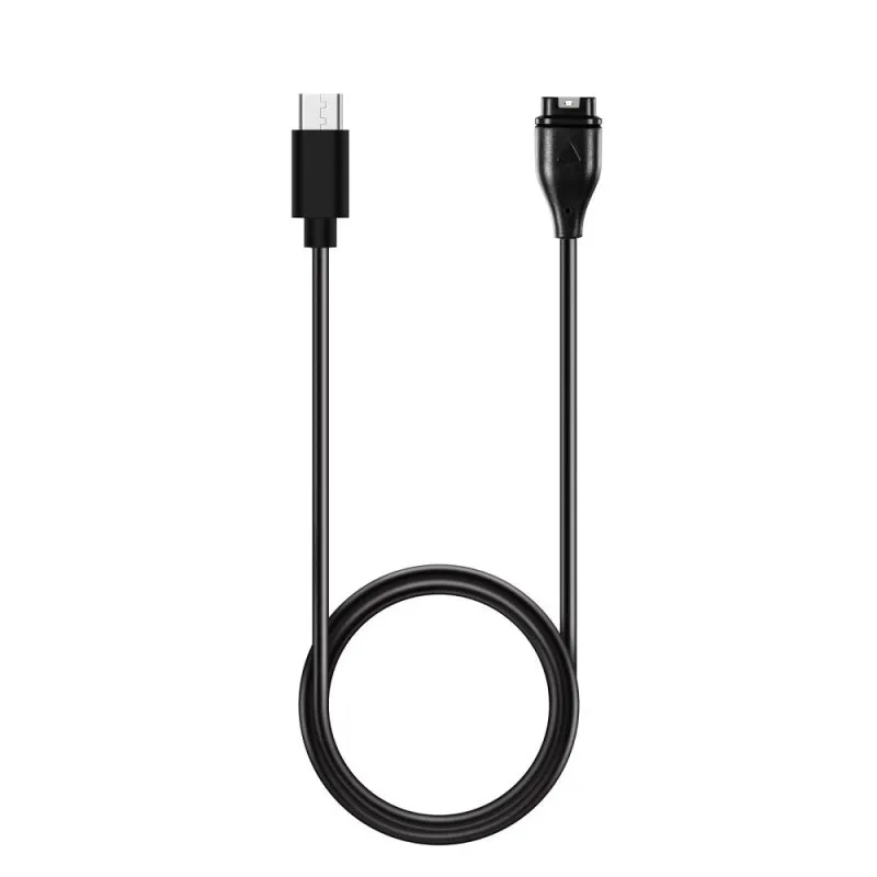 Kabal za punjenje sata (punjac za sat) HD24 Type C GARMIN FENIX 7, 6, 6X, 6S, 5, 5X, 5S, 5 Plus 1m crni