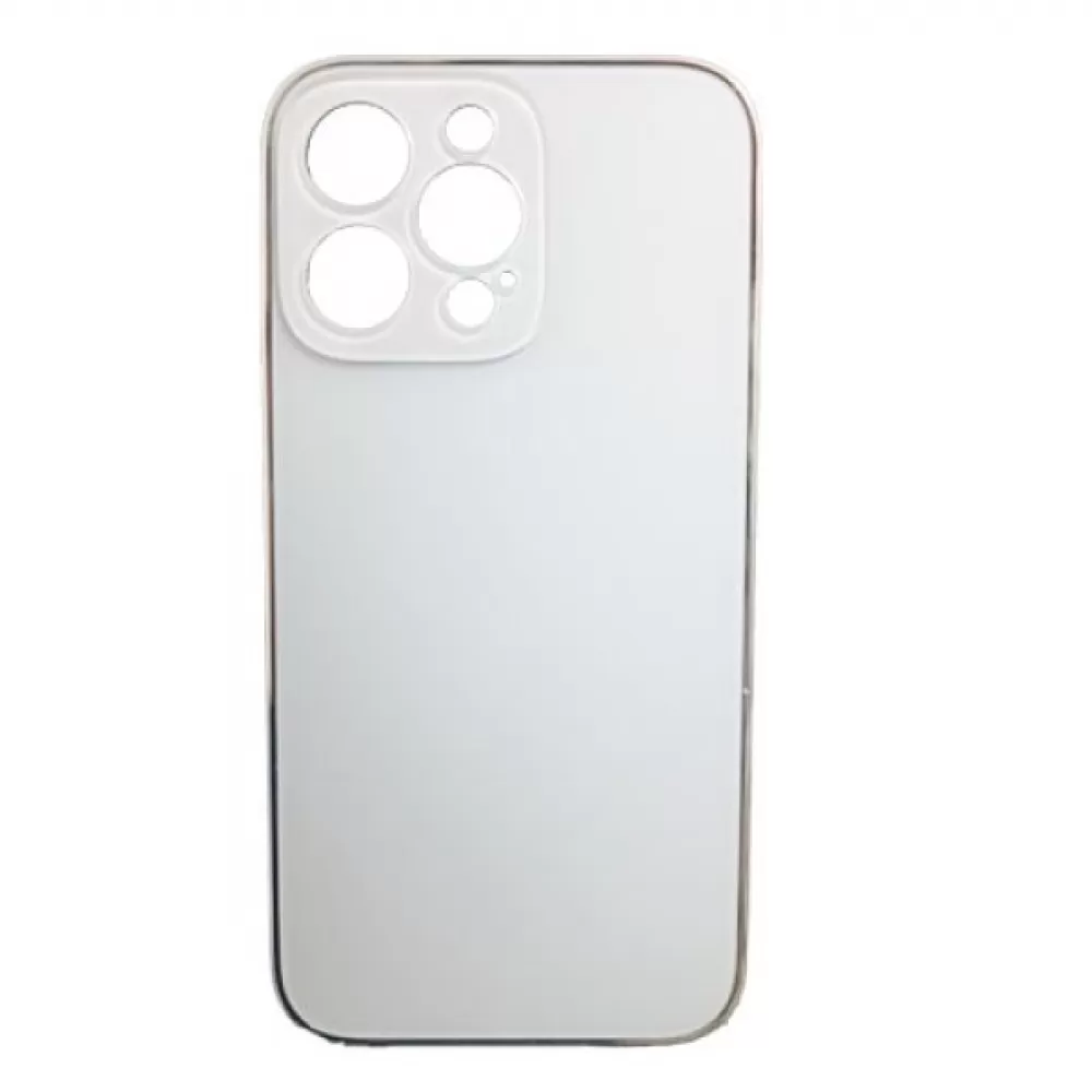 Futrola MATTE GLASS CASE za iPhone 14 Pro (6.1) bela