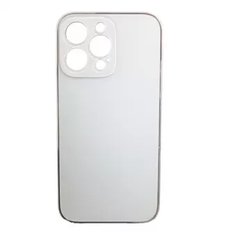 Futrola MATTE GLASS CASE za iPhone 14 Pro (6.1) bela