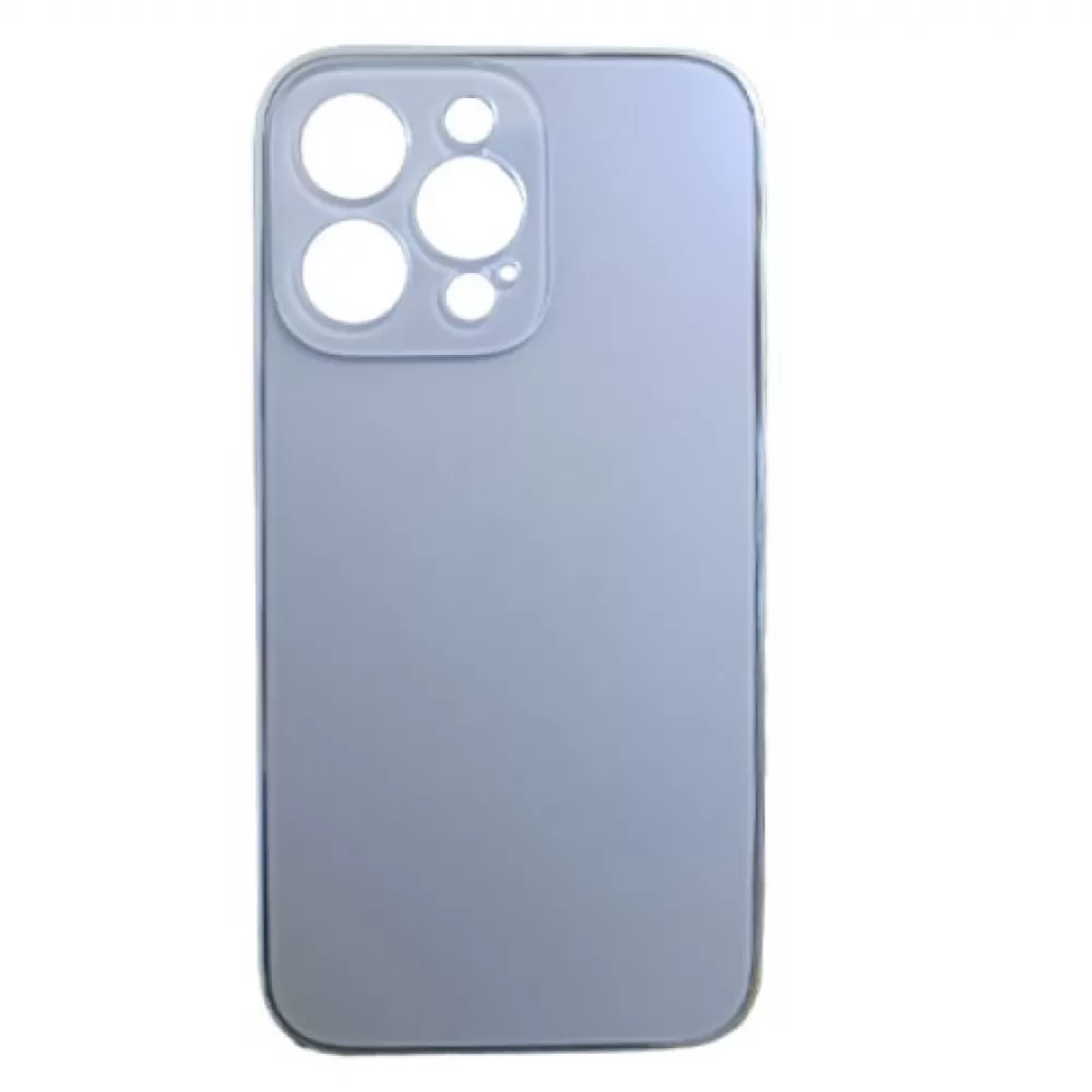 Futrola MATTE GLASS CASE za iPhone 14 Pro Max (6.7) plava