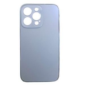 Futrola MATTE GLASS CASE za iPhone 14 Pro Max (6.7) plava