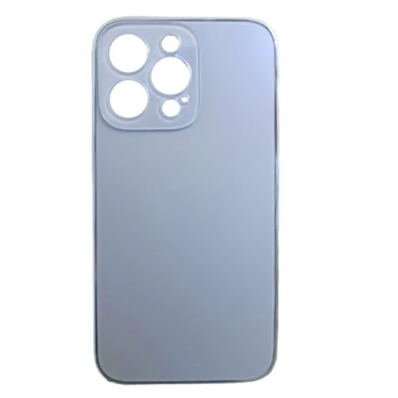 Futrola MATTE GLASS CASE za iPhone 14 Pro Max (6.7) plava