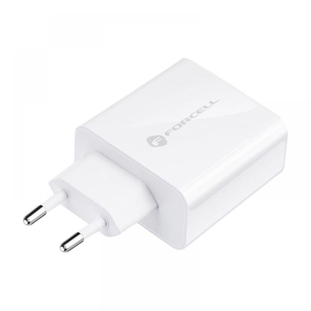 Kucni punjac (adapter)  FORCELL TFK-TC-PD45W USB Type C 3A 45W bela