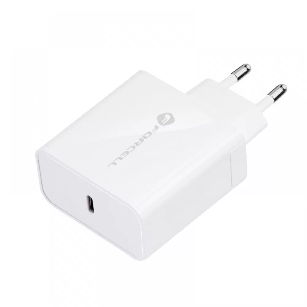 Kucni punjac (adapter)  FORCELL TFK-TC-PD45W USB Type C 3A 45W bela