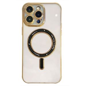 Futrola GOLD MAGSAFE za iPhone 14 (6.1) zlatna