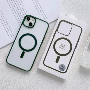 Futrola MAGSAFE SMOOTH za iPhone 13 (6.1) maslinasto zelena