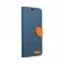 Futrola flip BI FOLD MERCURY Canvas (canvas book) za iPhone 14 Plus (6.7) plavi