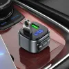 FM transmiter + auto punjac HOCO. Fighter E67 2xUSB QC 3.0 18W crni
