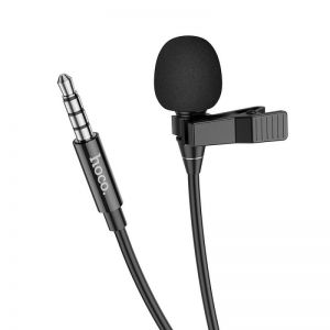 Mikrofon HOCO L14 za telefon 3.5mm crni