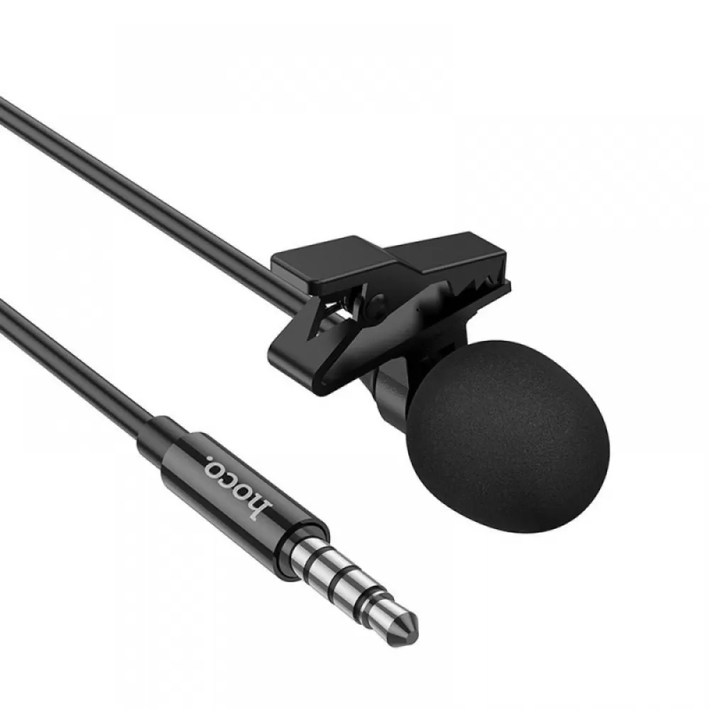 Mikrofon za telefon HOCO L14 3.5mm crni