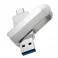 USB Fles memorija HOCO. UD10 3.0 USB + Type C 32GB srebrni