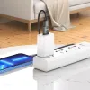 Adapter HOCO UA17 USB (female) na Type C (male) crni