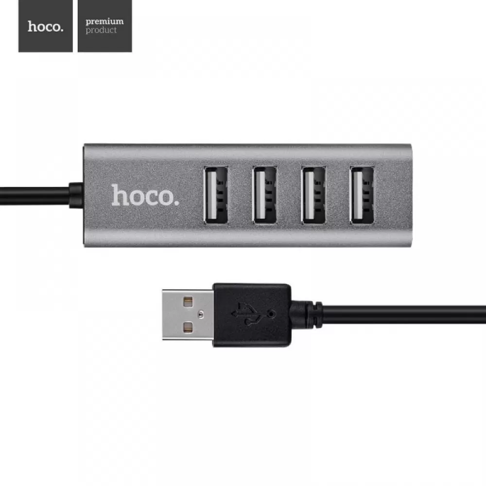 Hoco. adapter HUB HB1 converter 4xUSB 