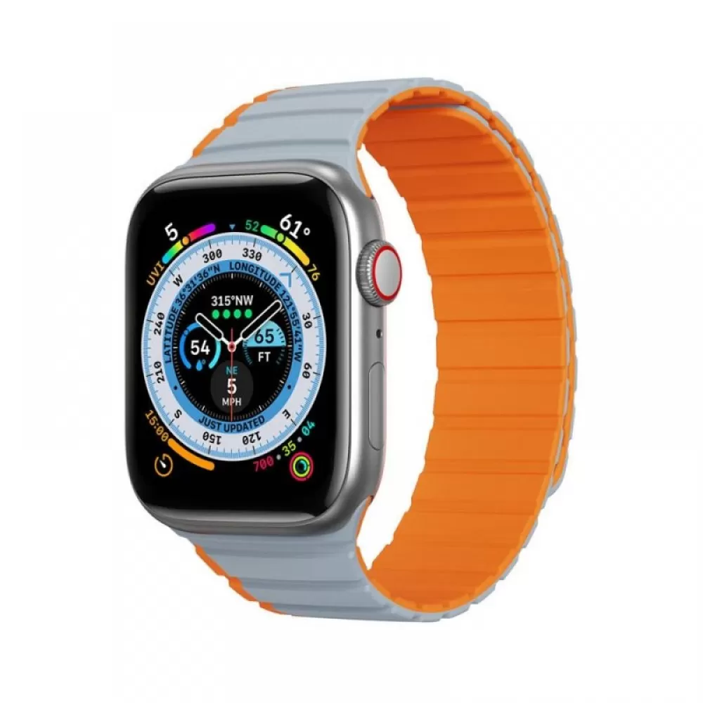 Narukvica za sat DUX DUCIS LD za Apple Watch 38/40/41 sivo narandzasta