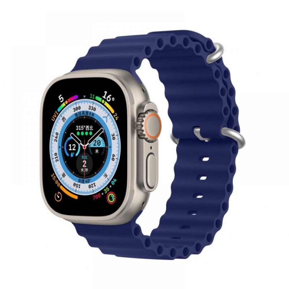 Narukvica za sat DUX DUCIS OCEAN WAVE za Apple Watch 38/40/41 tamno plava