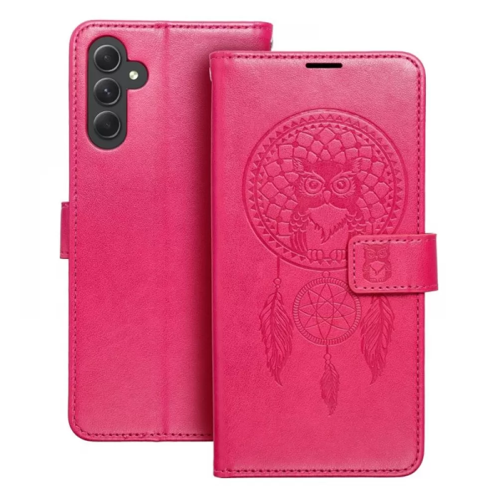 Futrola flip MEZZO BOOK za Samsung A346 Galaxy A34 5G dreamcatcher ciklama (magenta)