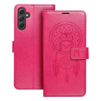 Futrola flip MEZZO BOOK za Samsung A346 Galaxy A34 5G dreamcatcher ciklama (magenta)