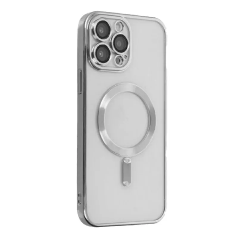 Futrola MAGSAFE KROSS za Samsung S908 Galaxy S22 Ultra srebrna