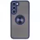 Futrola PVC MATTE sa magnetom za Xiaomi Redmi Note 12 5G tamno plava
