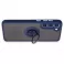 Futrola PVC MATTE sa magnetom za Vivo Y35 4G / Y22 / Y22S tamno plava