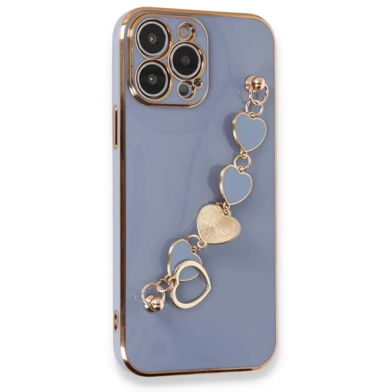 Futrola QUEEN CHAIN za Samsung A546 Galaxy A54 5G sivo plava