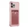 Silikonska futrola CLEAR SA DZEPICEM za Samsung A145 / A146 Galaxy A14 4G / 5G roze