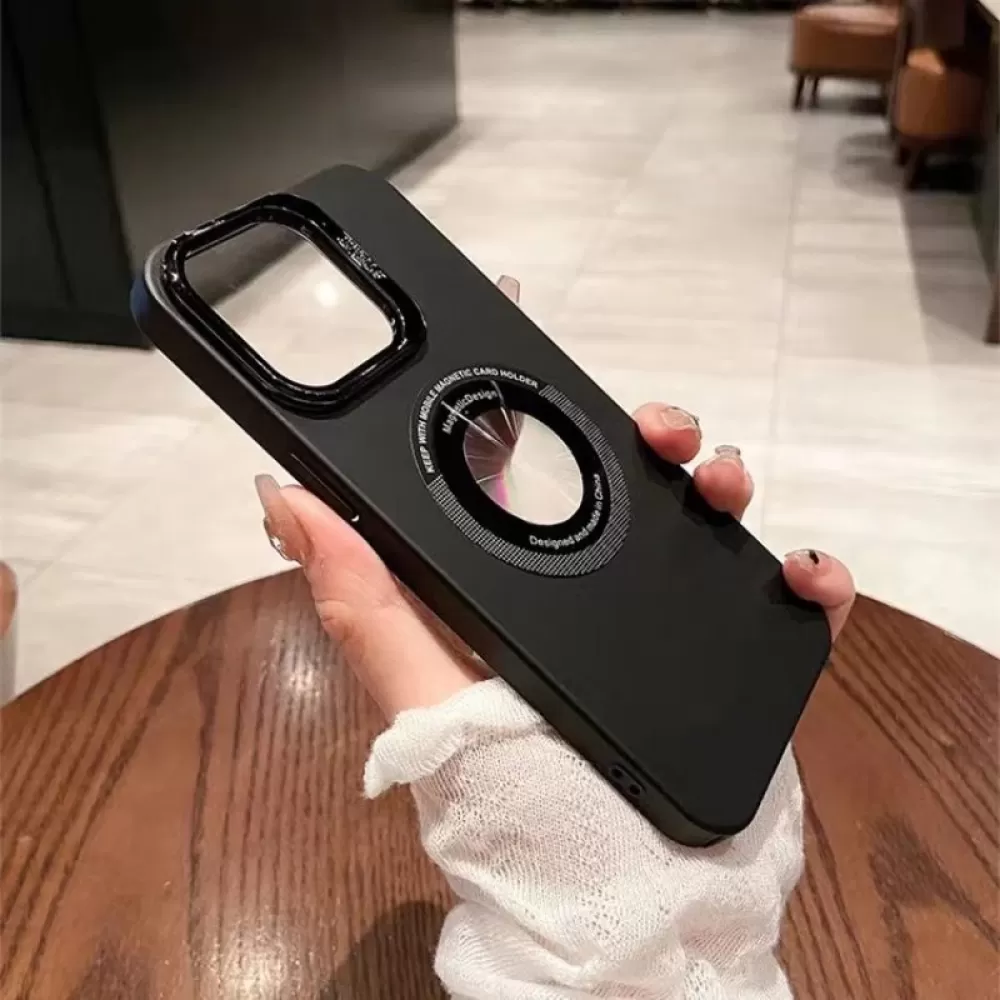 Futrola STENT Magsafe sa zastitom za kameru za iPhone 14 (6.1) crna