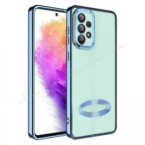 Futrola sa NIKLOVANIM OBODOM No1 za Xiaomi Redmi Note 12 Pro plava