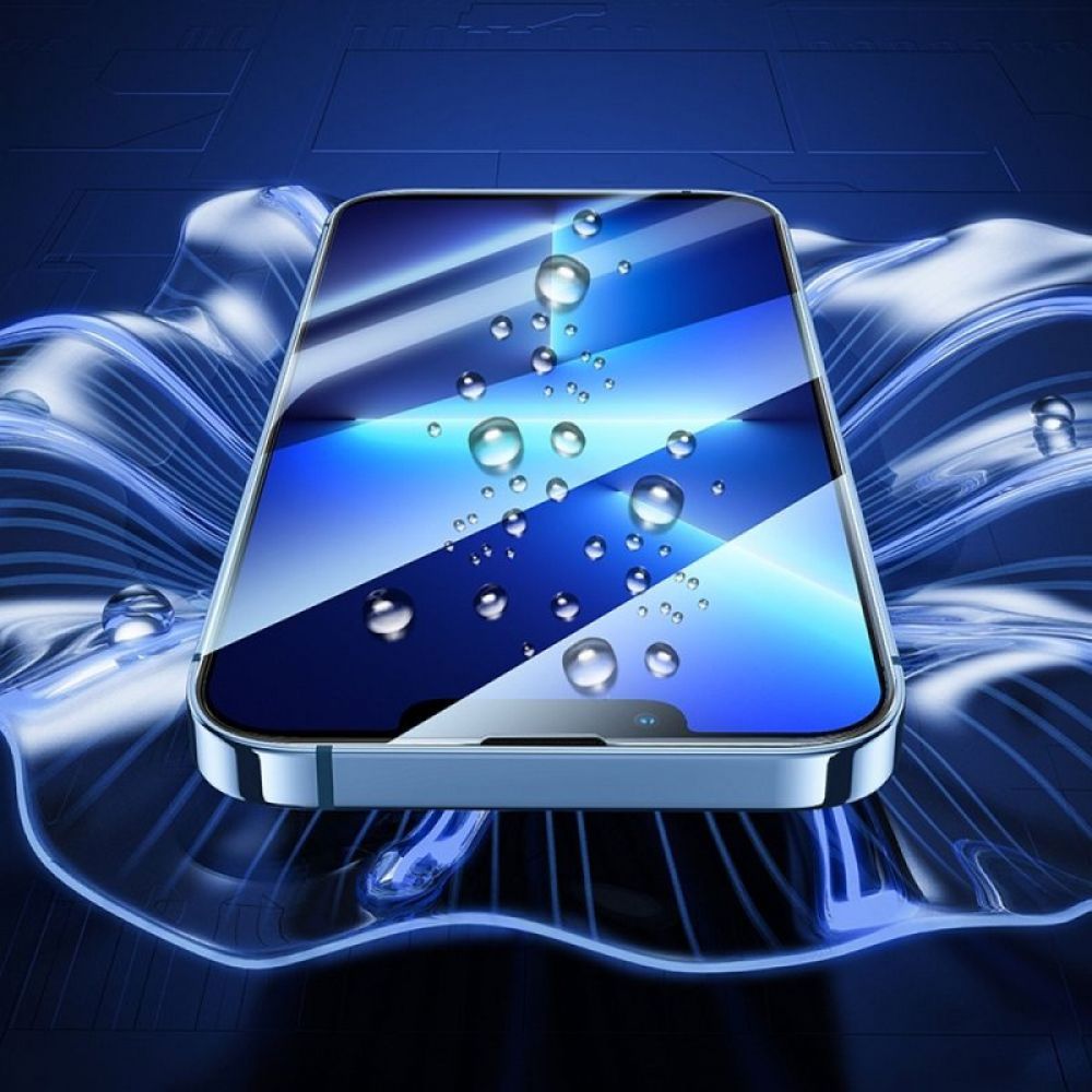 Zastitno staklo HOCO 5D set 10in1 G14 za iPhone 13 / 13 Pro / 14 / 16e crno (10 kom)