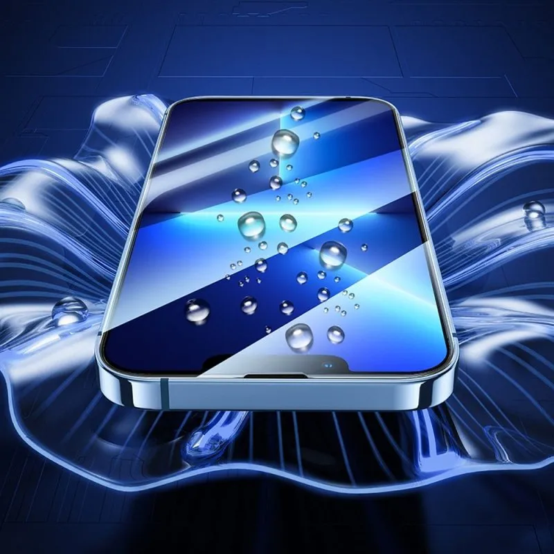 Zastitno staklo HOCO 5D set 10in1 G14 za iPhone 13 / 13 Pro / 14 / 16e crno (10 kom)