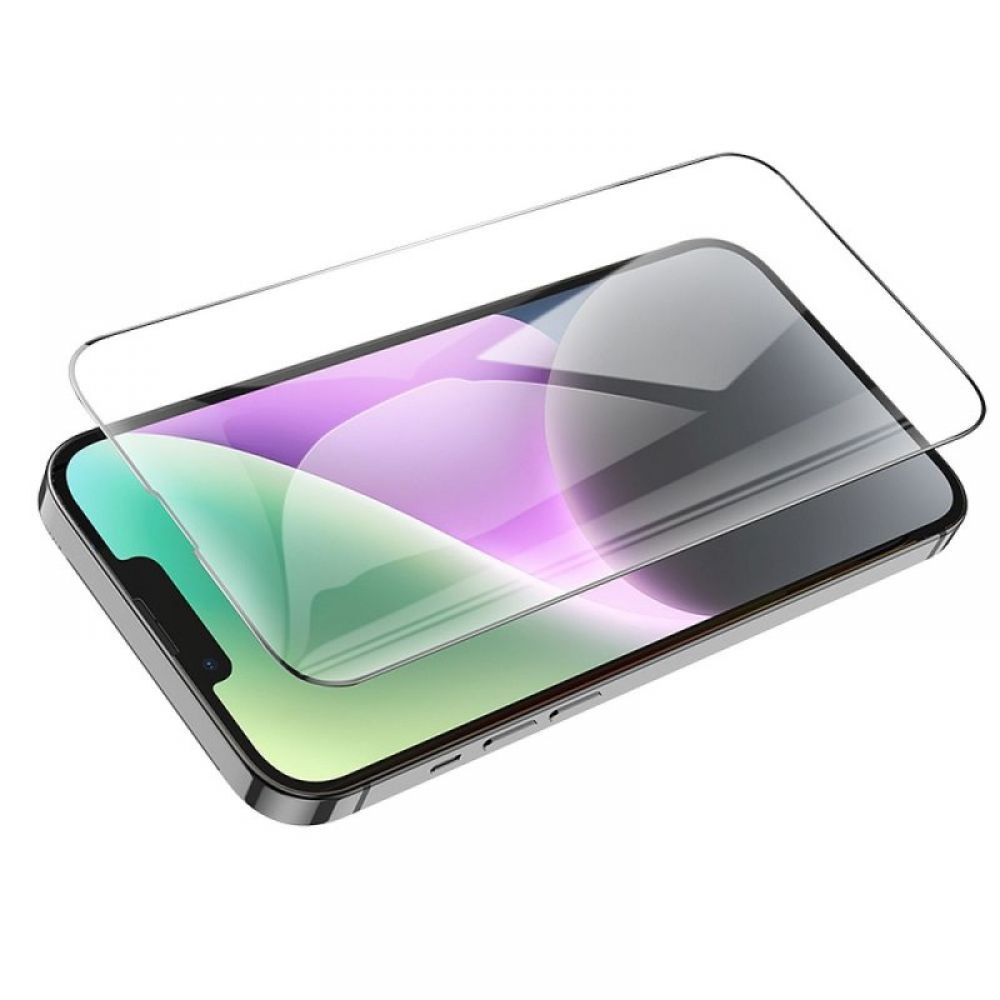 Zastitno staklo HOCO 5D set 10in1 G14 za iPhone 13 / 13 Pro / 14 / 16e crno (10 kom)