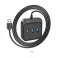 Adapter HUB HOCO HB35 4in1 USB to USB3.0*3+RJ45 Gigabit Ethernet 1,2m crni