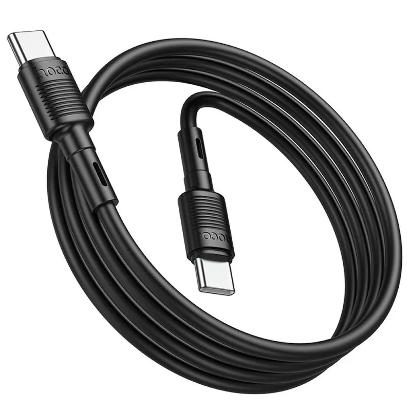 HOCO. kabal X83 Type C na Type C PD60W 3A 1m crni