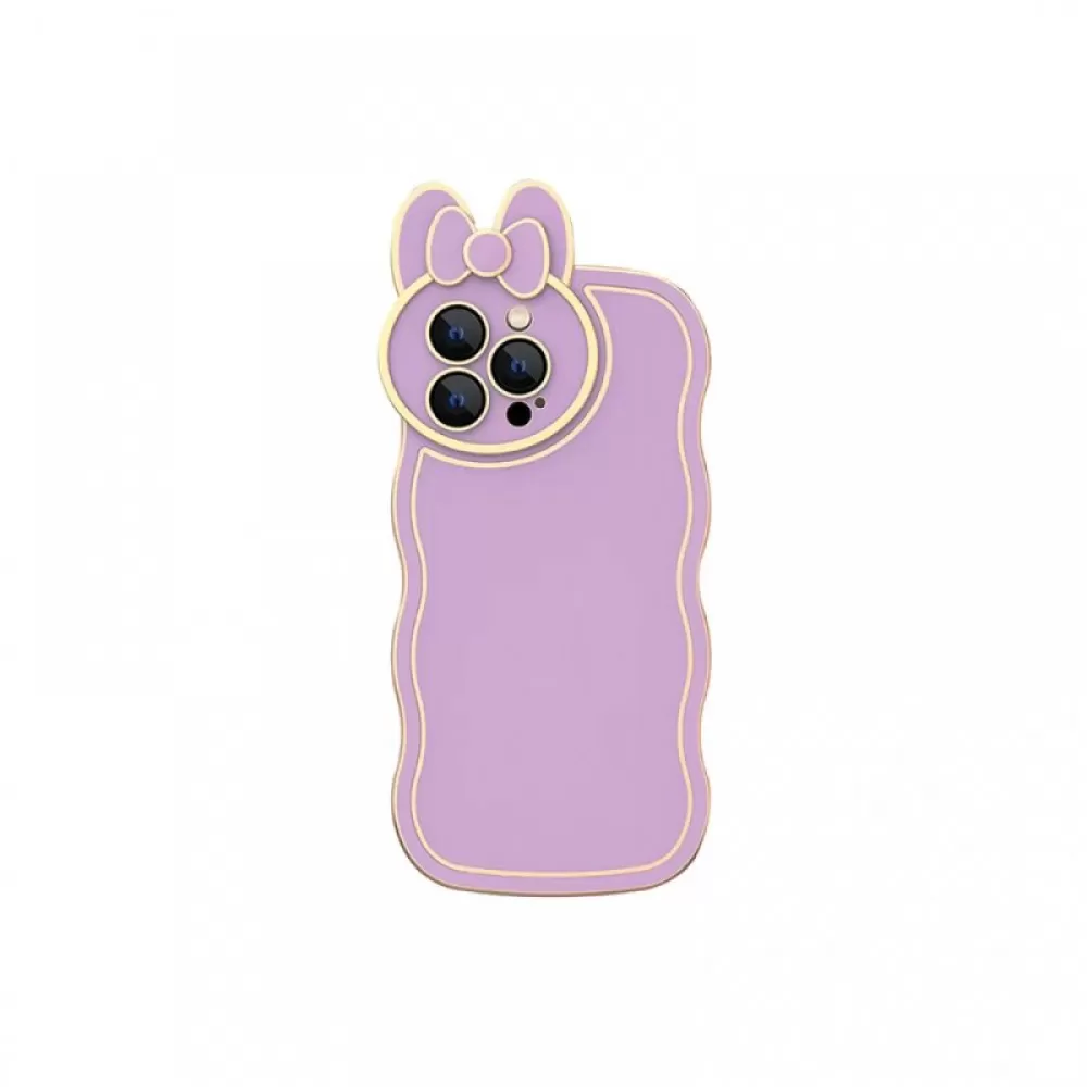 Futrola BUNNY ELEGANT za iPhone 14 Pro (6.1) lila