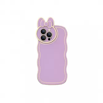 Futrola BUNNY ELEGANT za iPhone 14 Pro (6.1) lila