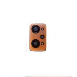 Staklo kamere sa okvirom za Realme GT Neo 2 narandzasto FULL ORG EU SH