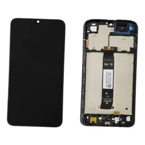 LCD + touchscreen + frame za Xiaomi Redmi A2 / A2 Plus crni (service pack) FULL ORIGINAL EU