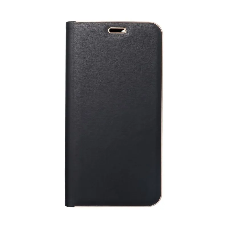 Futrola flip LUNA BOOK GOLD za iPhone 15 Pro Max (6.7) crna