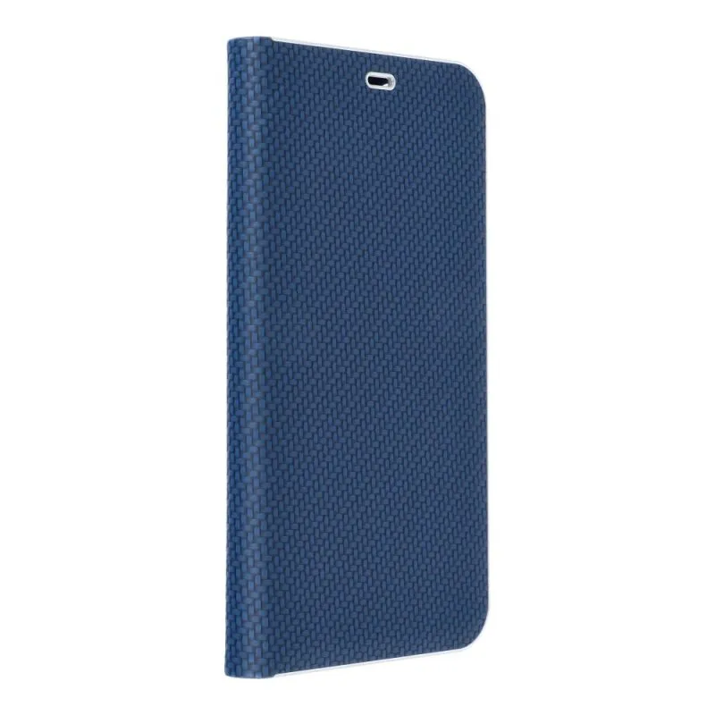Futrola flip LUNA BOOK CARBON za iPhone 15 (6.1) teget