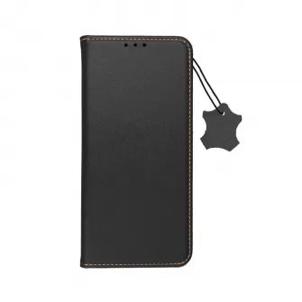 Futrola flip LEATHER CASE SMART PRO za iPhone 15 Pro (6.1) crna