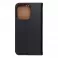 Futrola flip LEATHER CASE SMART PRO za iPhone 15 Pro Max (6.7) crna